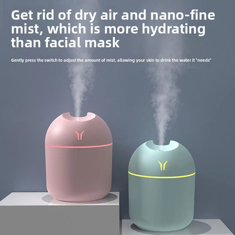Colorful LED USB Humidifier with Aroma Diffuser