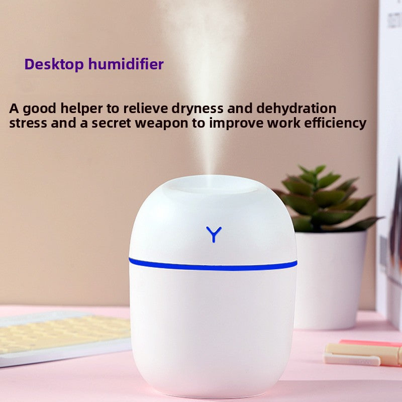 Colorful LED USB Humidifier with Aroma Diffuser